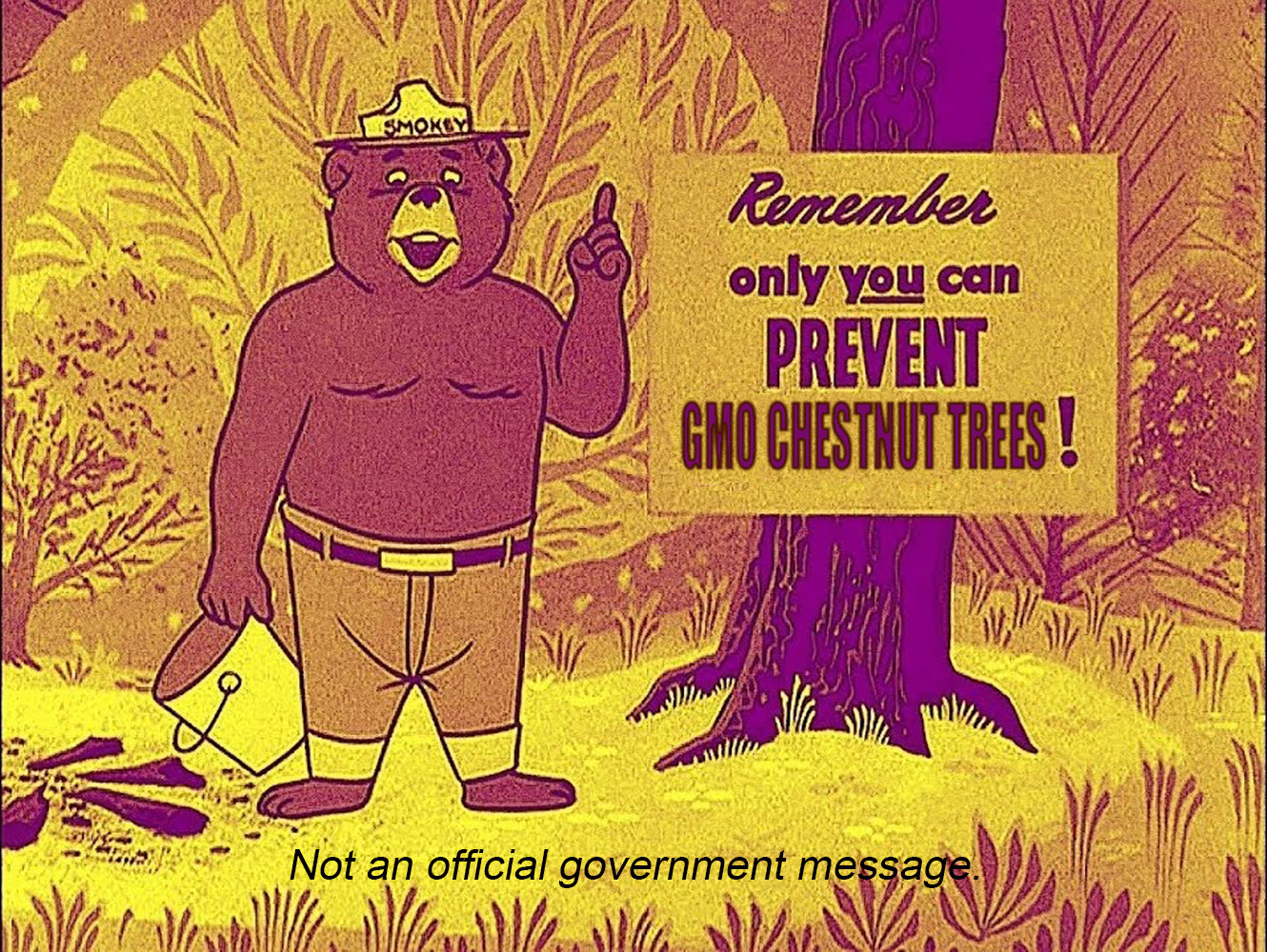 Stop Genetically Engineered Chestnut Trees