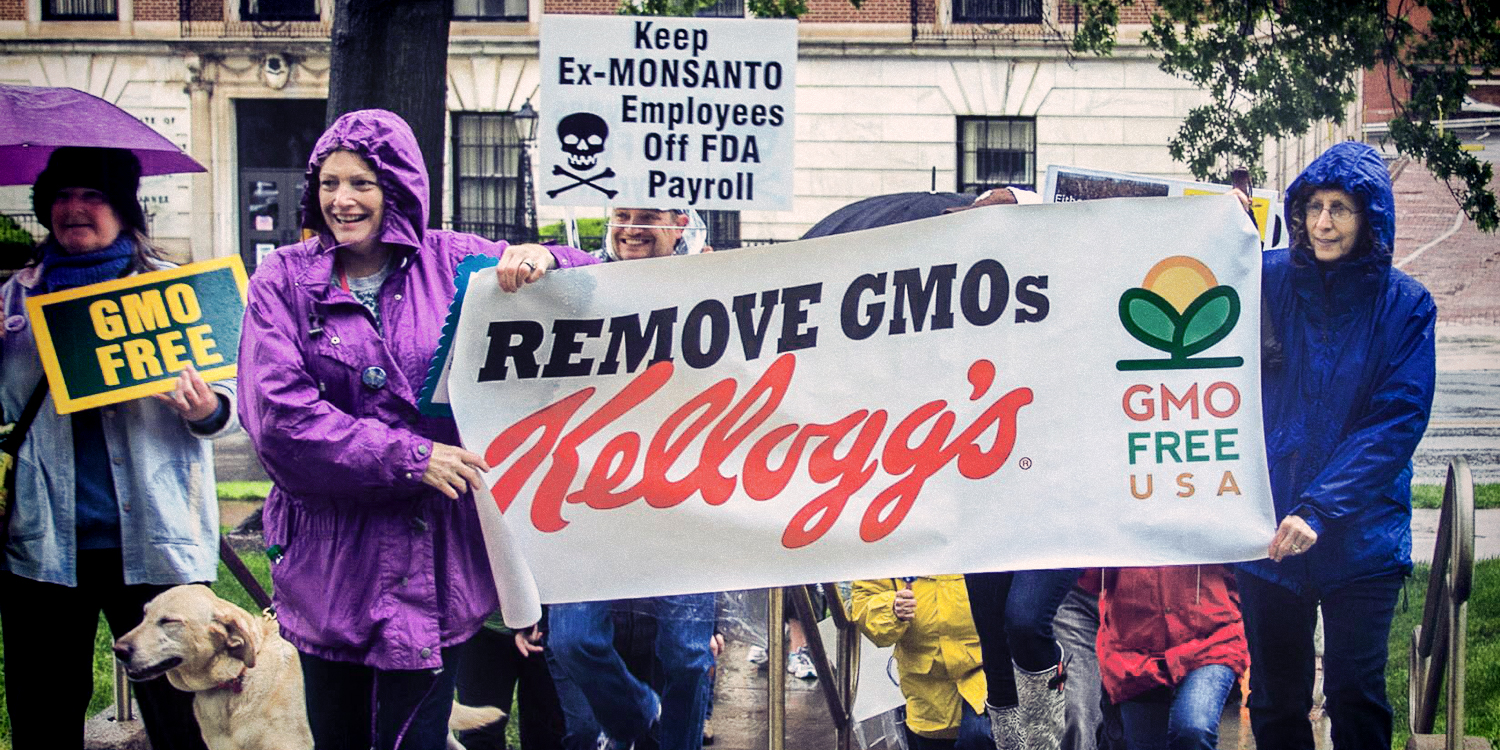 Boycott Kellogg's. Kellogg's Remove GMOs and Go Organic